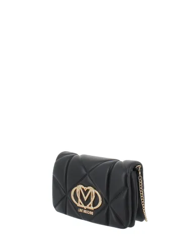 Love Moschino quilted faux leather...