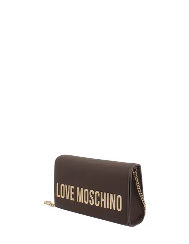 Love Moschino clutch bag with...