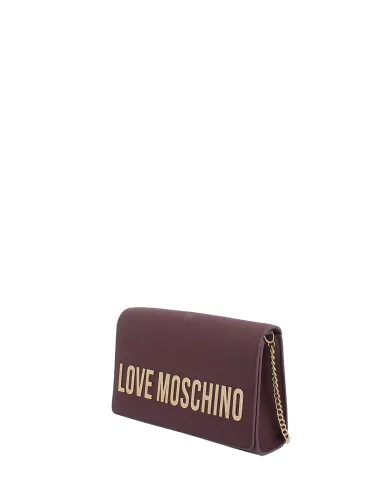 Love Moschino clutch bag with...