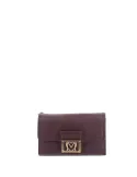 Love Moschino Damen Pochette mit abnehmbarer Kette, bordeaux