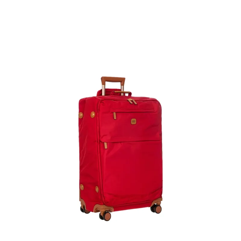 Bric's X-Collection medium trolley in recycled fabric, red 2