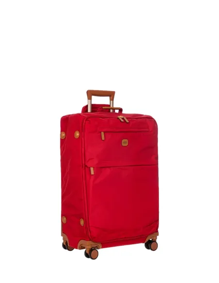Bric's X-Collection medium trolley in recycled fabric, red