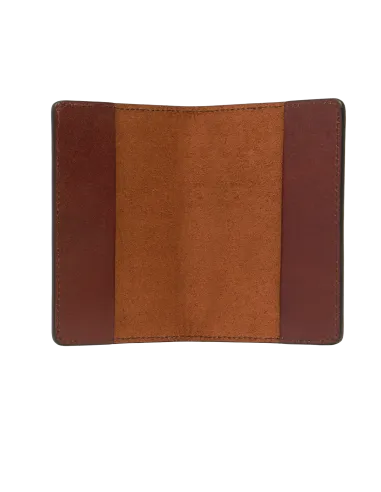 Leather passport holder The Bridge,...
