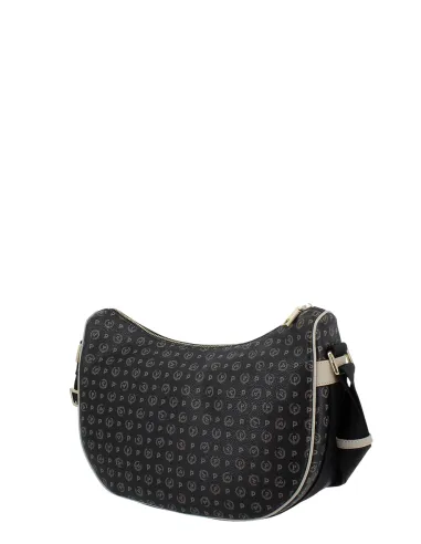 Pollini Heritage PVC hobo bag,...