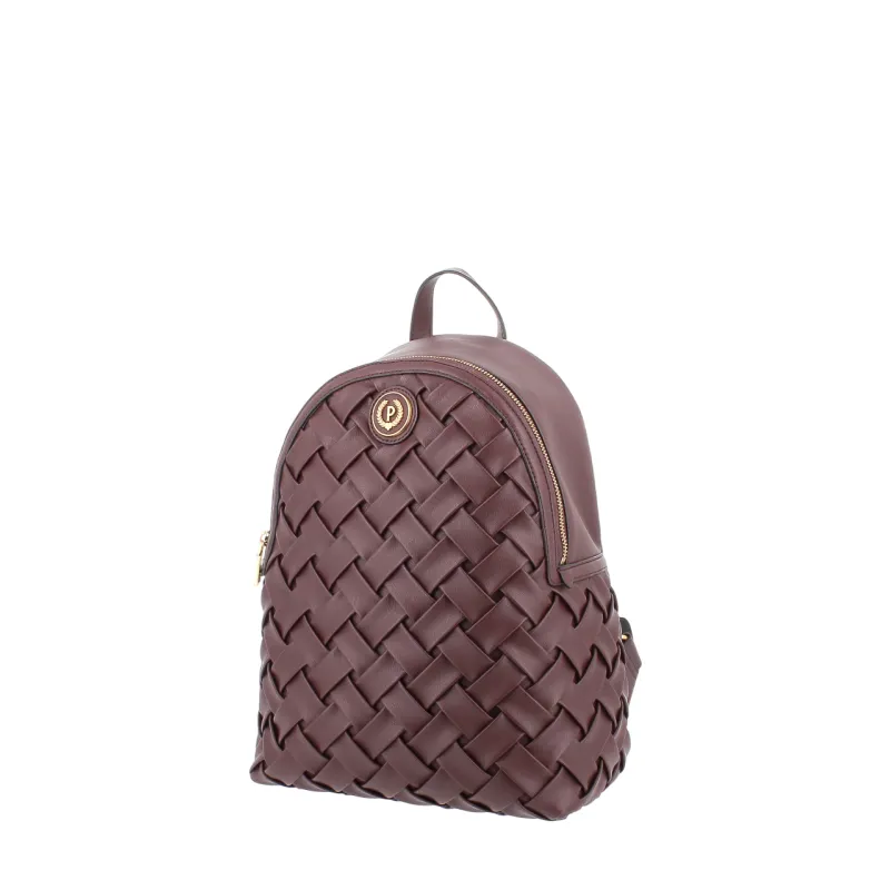 Pollini Interlace backpack, bordeaux 2