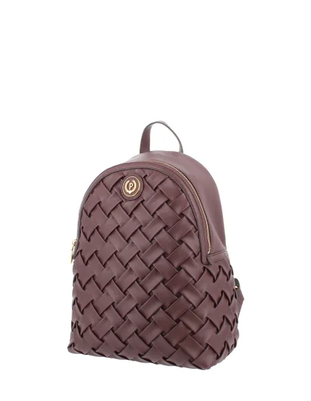 Pollini Interlace Rucksack, bordeaux