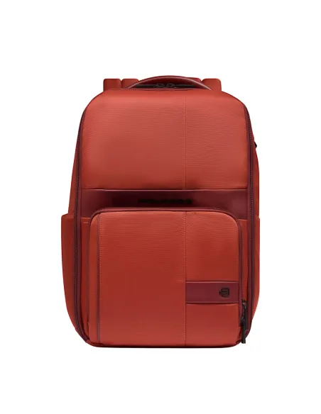 Piquadro Wollem Ryanair-sized travel backpack with laptop compartment 14, orange