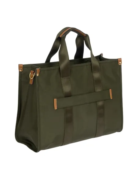 Shopping media Opera Brics X-Collection, verde oliva