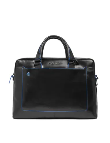 Two-handles briefcase with shoulder...