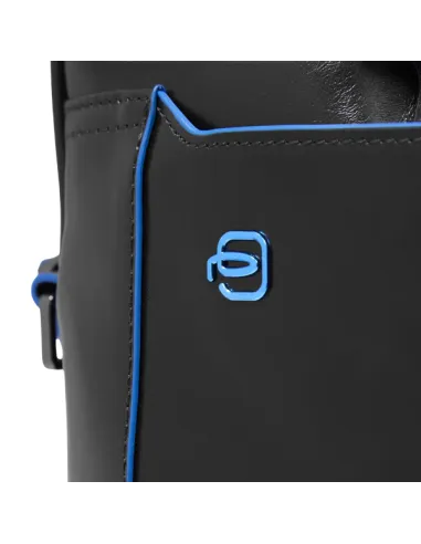 Two-handles briefcase with shoulder...