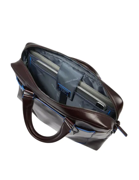 Cartella due manici in pelle Blue Square Moro