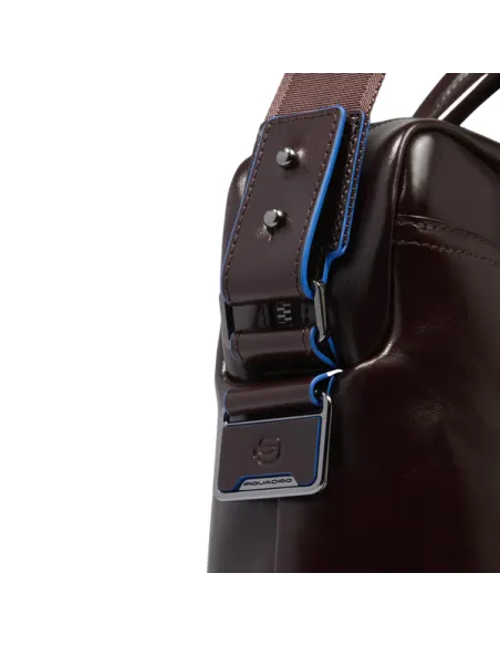 Cartella due manici in pelle Blue Square Moro