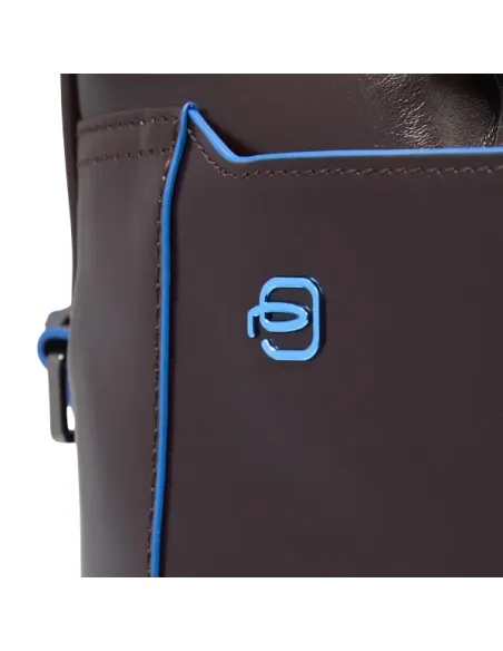 Cartella due manici in pelle Blue Square Moro