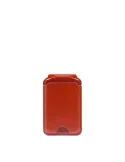 MagSafe-Kreditkartenetui mit wiederaufladbarem Tracker Piquadro Blue Square, orange