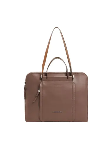 Women's business bag with two zipped...