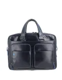 Two-handles briefcase with double pocket B2