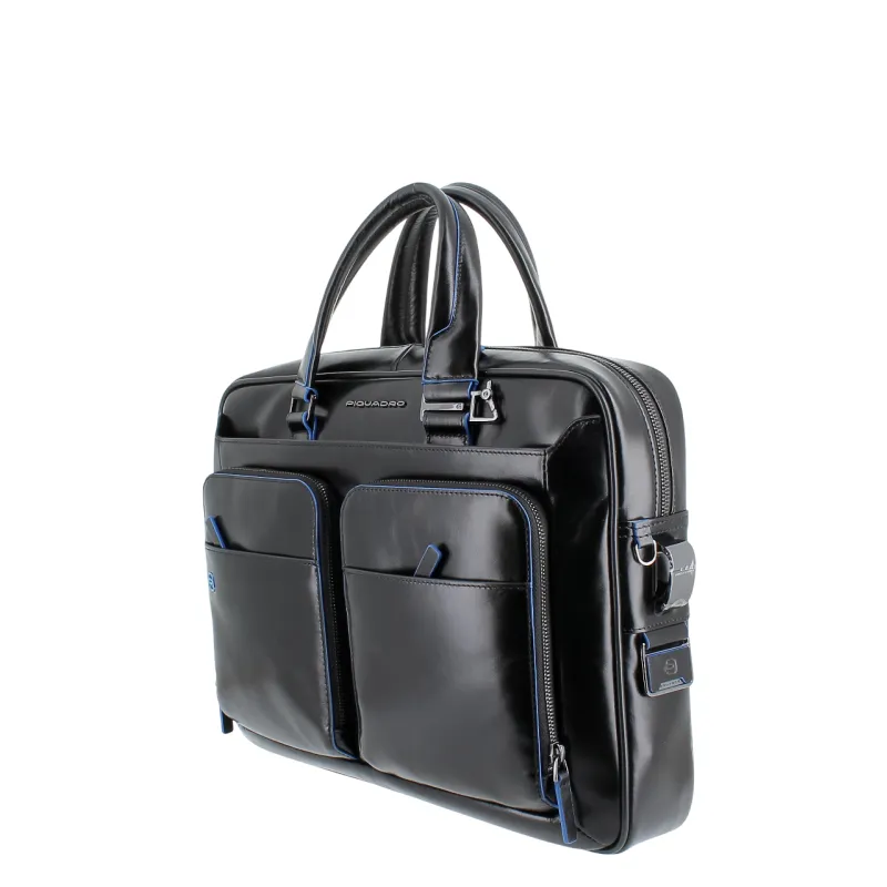 Two-handles briefcase with double pocket CA2849B2 2
