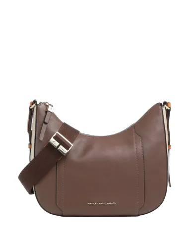 Piquadro Circle leather shoulder bag,...