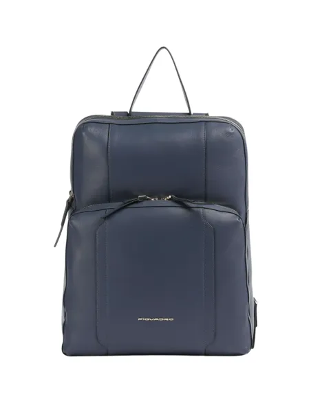 Piquadro Circle großer Computer-Rucksack fur Frauen, blau4