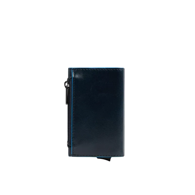 Piquadro Blue Square Compact Wallet für Scheine mit... 2
