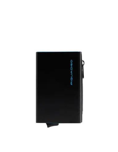 Piquadro Blue Square Compact Wallet...