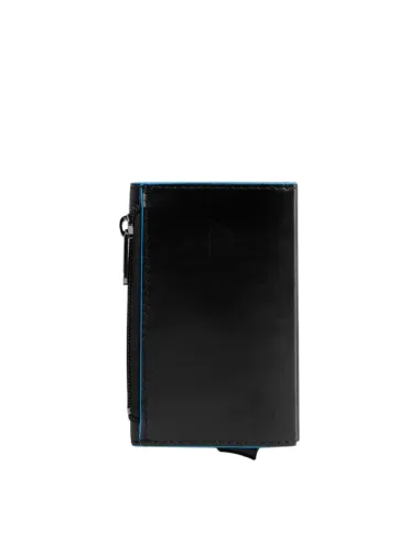 Piquadro Blue Square Compact Wallet...