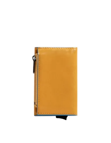 Piquadro Blue Square Compact Wallet...