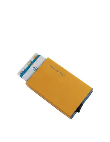 Piquadro Blue Square Compact Wallet...