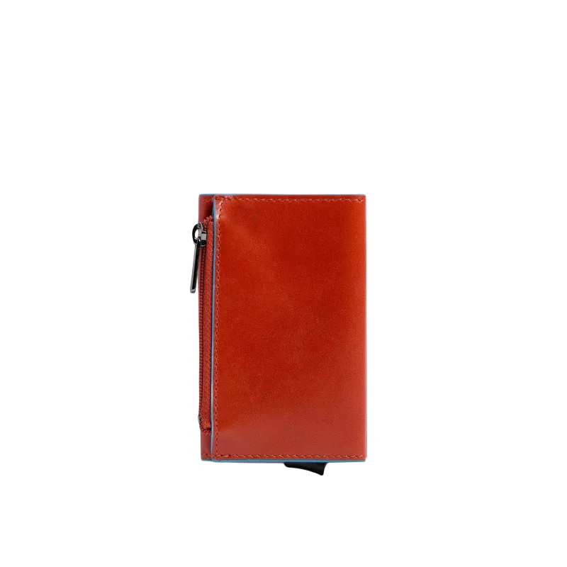 Piquadro Blue Square Compact Wallet für Scheine mit... 2