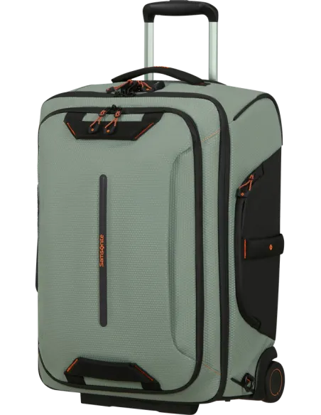 Samsonite Ecodiver Trolley/backpack in regenerated fabric, light sage
