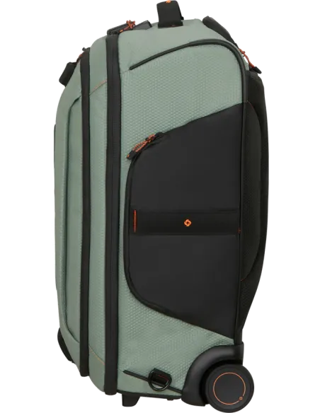 Samsonite Ecodiver Trolley/backpack in regenerated fabric, light sage