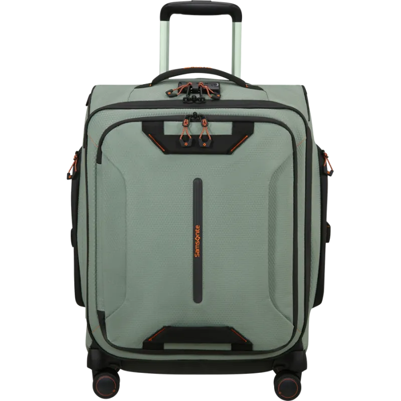 Trolley cabina 4 ruote Samsonite Ecodiver, verde chiaro