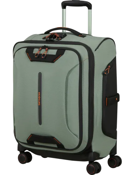 Samsonite Ecodiver Kabinentrolley 50L, Nachhaltiger Handgepäckkoffer, light sage