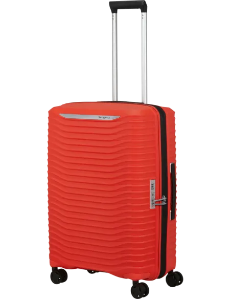 Samsonite Upscape Medium size, hardside spinner, lava red