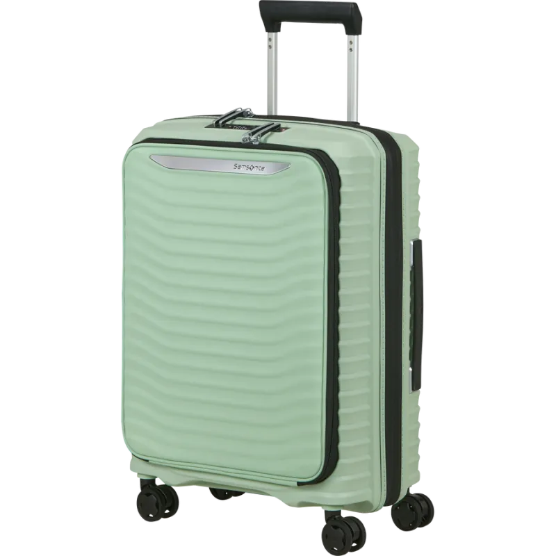 Samsonite Upscape trolley with front pocket, soft sage 2