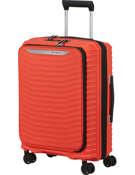 Samsonite Upscape trolley with front pocket, lava red