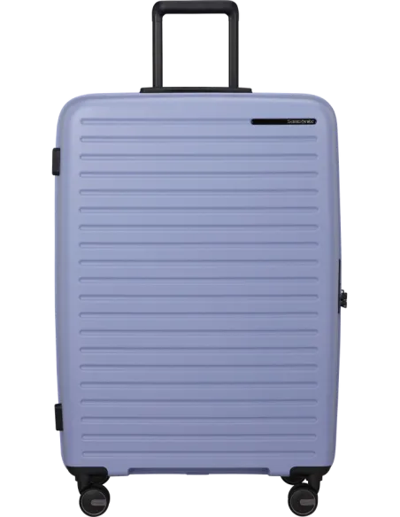 Samsonite Restackd Large Trolley Expandable Sustainable Suitcase, lavender