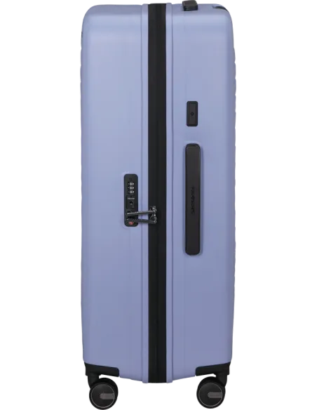 Samsonite Restackd Large Trolley Expandable Sustainable Suitcase, lavender