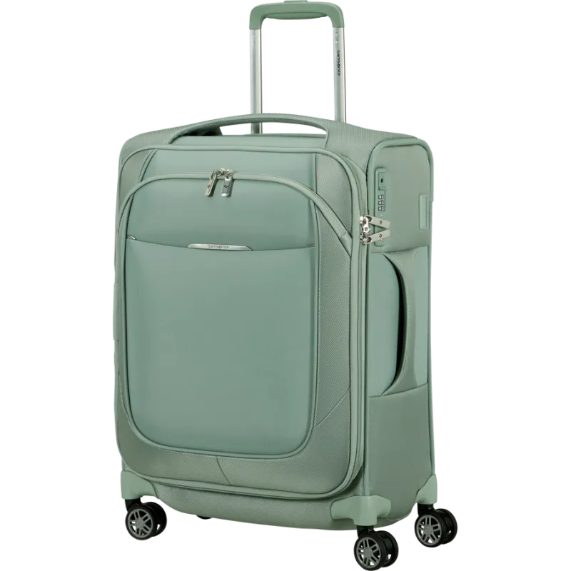 Trolley cabina espandibile Samsonite Re-Lite, verde chiaro 2