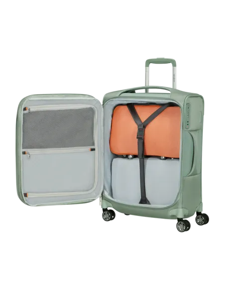 Samsonite Re-Lite Kabinentrolley Ultraleicht & Nachhaltig, sage