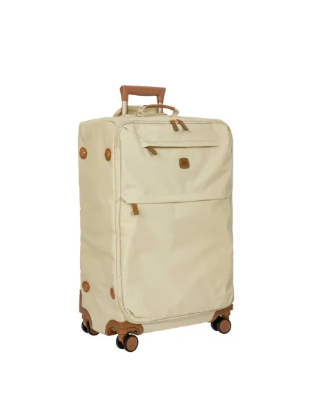 Mittelgroßer Trolley aus Recycling-Stoff Bric's X-Collection, beige