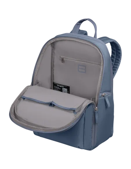 Zaino donna con porta computer da 14,1 samsonite Move, storm blue