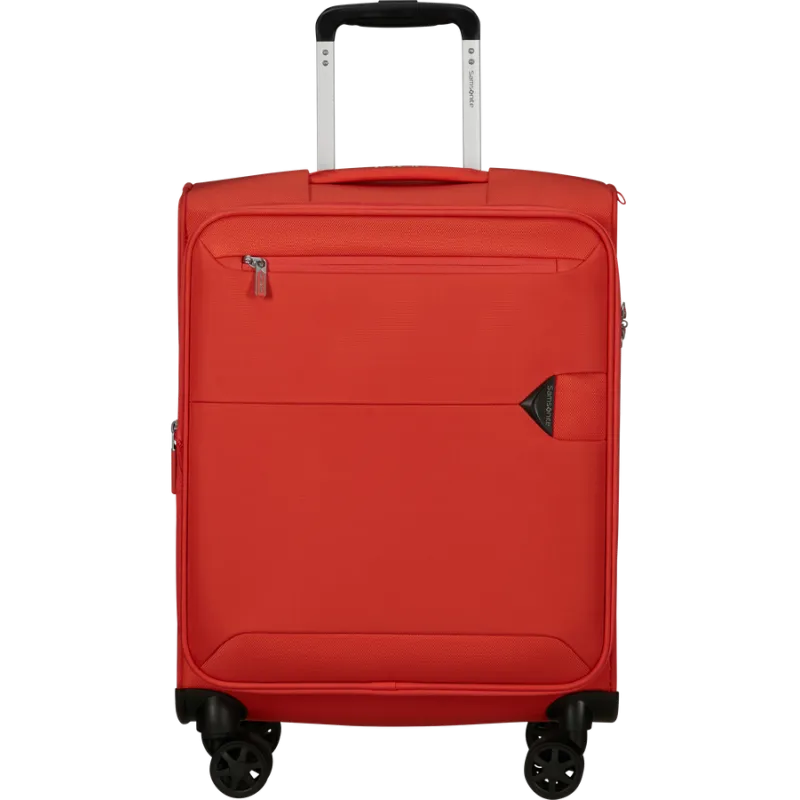 Samsonite Urbify expandable carry-on trolley, lava red