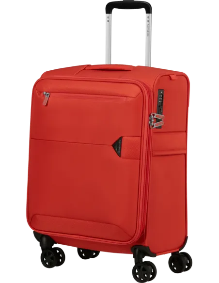 Samsonite Urbify 55 cm erweiterbarer Trolley, lava red