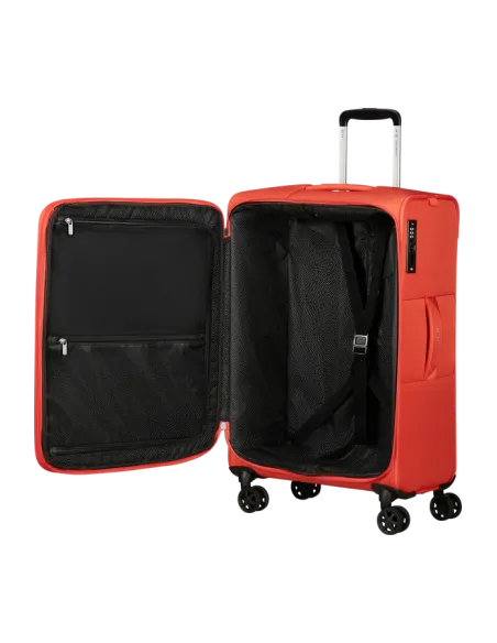 Samsonite Urbify erweiterbarer mittlerer Trolley, lava red