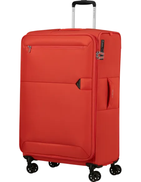 Samsonite Urbify large expandable trolley, lava red