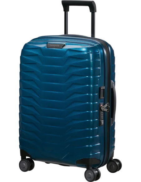 Samsonite Proxis Expandable Cabin Trolley, petrol blue