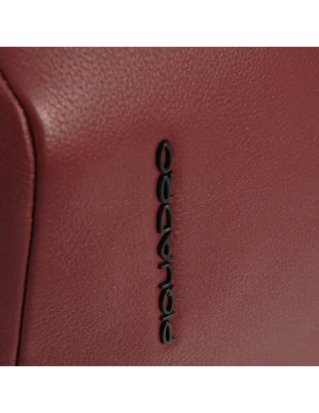 Piquadro Russel Leder-Rucksack klein Laptop & iPad-Fach, braun