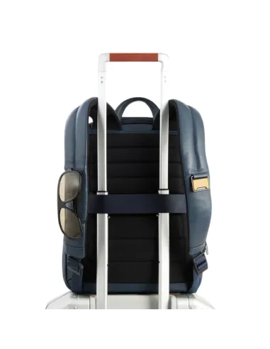 Zaino PC da 14 espandibile in pelle...