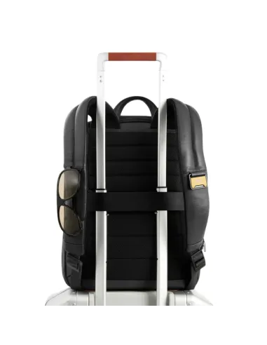 Piquadro Russel expandable leather...
